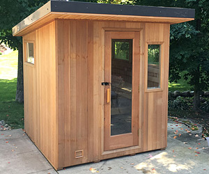 Portable sauna outdoor