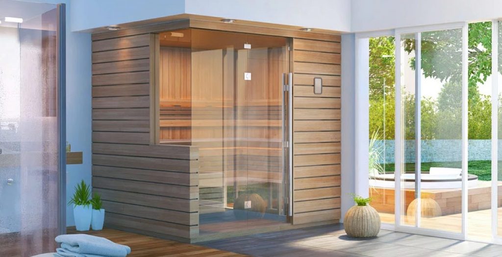 сustom built sauna design example